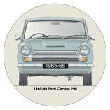 Ford Cortina MkI 4Dr 1965-66 Coaster 4